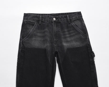 black flare Distressed - jeans