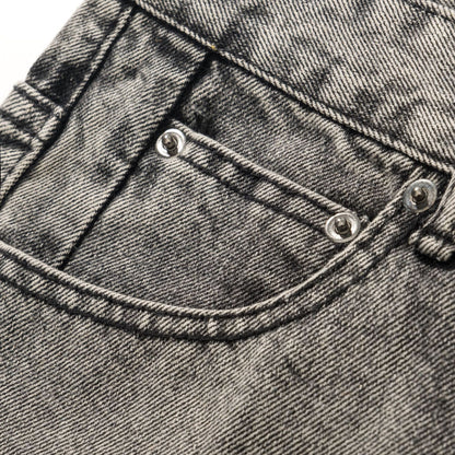 Clean Cement Grey - flared Jeans